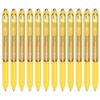 Paper Mate 缤乐美 P1 中性笔 (12支装、黄色、0.5MM)