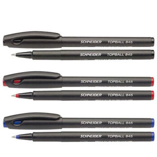 Schneider 施耐德 Topball845 中性笔 (0.3mm、黑色、2支装)