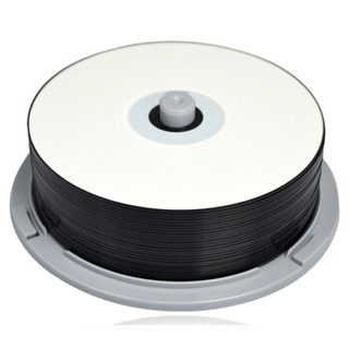 RITEK 铼德 CD-R空白光盘/刻录盘 黑胶音乐盘 52速700M 台产 可打印 桶装25片