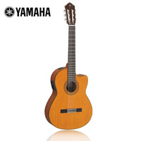 YAMAHA 雅马哈 CGX122MCC 单板缺角电箱吉他（原木色）