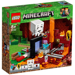 乐高 玩具 我的世界 Minecraft 8岁+ 冥界门户 21143 积木LEGO