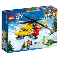 历史低价、考拉海购黑卡会员：LEGO 乐高 城市组系列 60179 急救直升机 *2件