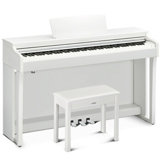 YAMAHA 雅马哈 CLP-625WH 88键重锤数码钢琴（白色）