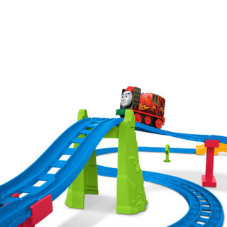 Thomas & Friends 托马斯&朋友 男孩小火车玩具 电动系列 FRL57 托马斯和勇宝友谊赛跑套装