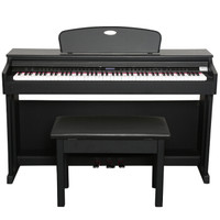MIDWAY 美德威 S70 88键重锤电子钢琴（黑色）