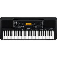 YAMAHA 雅马哈 61键力度键 PSR-E363 出厂配置 电子琴 (黑色)