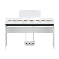 YAMAHA 雅马哈 P系列 P-125WH 电钢琴 88键重锤 白色 单机+琴架+三踏板