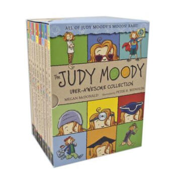  《The Judy Moody Uber-Awesome Collection: Books 1-9》 英文原版
