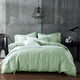 OBXO 源生活 纯棉床上用品四件套 浅绿色 1.8m床+凑单品