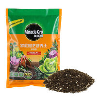 Mracle.Gro 美乐棵 多肉型营养土1L/袋 家庭园艺多肉植物专用土花土肥料 办公室阳台桌面盆栽种植土