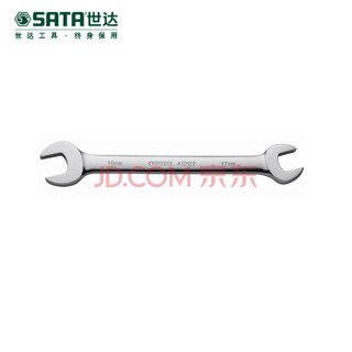 SATA 世达 41215 19*22MM 公制全抛光双开口扳手