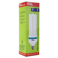 FSL 佛山照明 T5 4U-45W-E27 节能灯 *3件