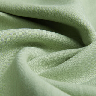 DAPU 大朴 天然麻棉纯色四件套 浅绿色 1.5m床
