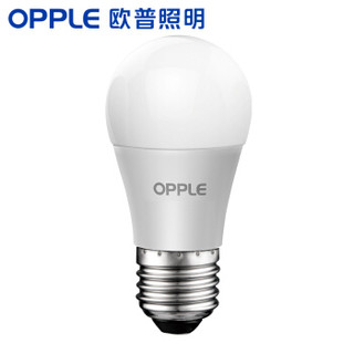 OPPLE 欧普照明 LED球泡 E27大口 白光 4W