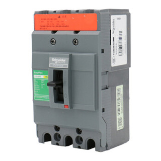 Schneider Electric 施耐德电气  LV510843 100A 3P 手动 固定式 塑壳断路器