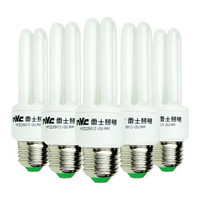 nvc-lighting 雷士照明 2U型节能灯 E27大口 6500K 12W*5支