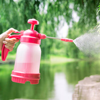 农宝 花卉植物浇水壶 浇花洒水壶 园艺浇灌水壶 家居家用洒水壶 气压喷壶 1.2L长嘴可排气 喷壶 粉红色