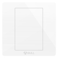 BULL 公牛 开关插座 G07系列 防溅盒面板白板 86型面板G07B101  白色 暗装