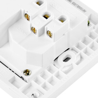 飞雕（FEIDIAO）开关插座面板 五孔插座带usb充电插座面板 86型A6维方雅白