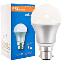 FSL 佛山照明 LED B22卡口球泡 暖白光 5W