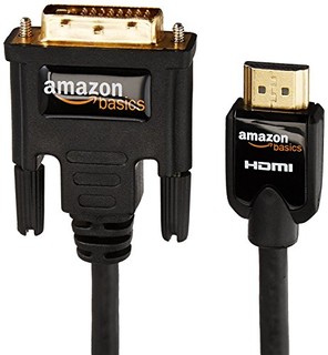  AmazonBasics 亚马逊倍思 HDMI转DVI 连接线