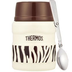 THERMOS 膳魔师 SK-3000 不锈钢焖烧罐 优雅斑马 470ml