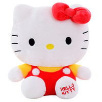  Hello Kitty 凯蒂猫 毛绒玩具 经典系列 坐式红色