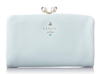 LANVIN en Bleu 480723 10 女士对折钱包 (黑色)