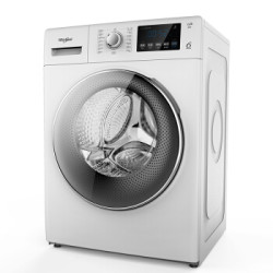 惠而浦(Whirlpool) 8公斤 变频滚筒洗衣机全自动 洗烘一体 3D减震 全球白 WF80BHE875W