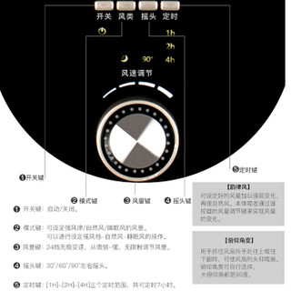 KADEER/卡帝亚 FKYT-DC25  落地扇