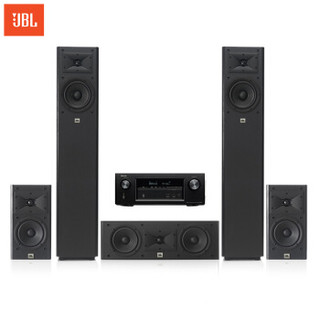 JBL Arena 170BK+天龙 X540功放 音响 音箱 5.0声道 家庭影院 落地影院 组合音响 客厅影院 音响套装 HIFI