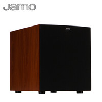 尊宝（Jamo）J10 音响 音箱 10英寸木质有源低音炮/家庭影院/超重低音（暗苹果色）