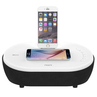 RSR 悦辰 DS412Qi苹果蓝牙音响iphoneX/8/7/6手机电脑无线充电底座音响低音炮 白色