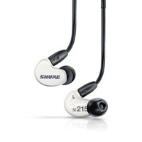 SHURE 舒尔 SE215m+SPE 入耳式耳机 (白色)