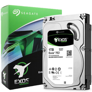 SEAGATE 希捷 银河Exos 7E2 企业级硬盘 1TB 128MB 7200rpm