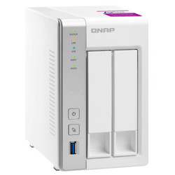 QNAP 威联通 TS-231P2 4G内存 网络存储器