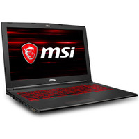 MSI 微星 GV62 8RC-098CN 15.6英寸笔记本电脑(黑色、8GB、128G+1T、