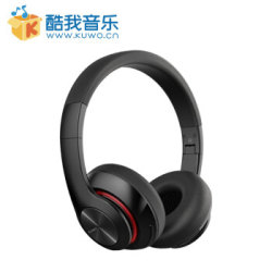 酷我(kuwo.cn)H1 头戴式无线蓝牙音乐耳机电脑笔记本游戏有线耳麦 幻影黑