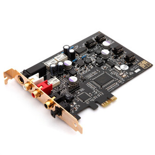 节奏坦克(TempoTec)小夜曲PCI-E声卡 PCI-E接口HIFI听音/娱乐/游戏卡2.0声道具有数字输出 耳放功能