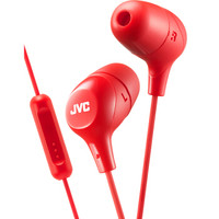  JVC 杰伟世 棉花糖系列 FX38M 入耳式耳机 飙风红