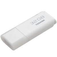 东芝（TOSHIBA）32GB USB2.0 U盘 U202经典隼系列 电脑 车载白色U盘