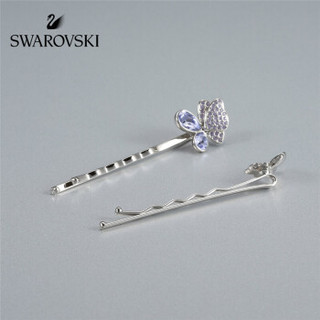 SWAROVSKI 施华洛世奇 5277650 GEMINA 发卡套装 镀钯色 1.5cm*1.5cm