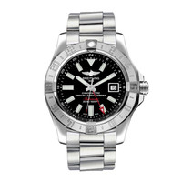 BREITLING 百年灵 复仇者系列 A3239011-BC35-170A 男士机械腕表 43mm 黑色 银色 精钢