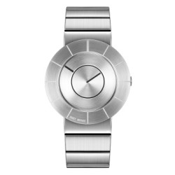 ISSEY MIYAKE 三宅一生 SILAN001 男士简约情侣表 银色双盘 吉冈德仁设计