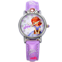 Disney 迪士尼 MK-14062PL 儿童卡通石英表 紫色苏菲娅公主 夜光防水