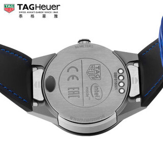 TAG Heuer 泰格豪雅 SBF818001.11FT8041 41mm女士智能腕表 蓝色皮带