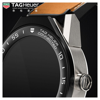 TAG Heuer 泰格豪雅 SBF8A8001.11FT6110 商务智能腕表  45mm皮带