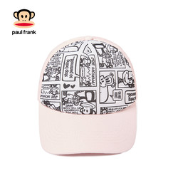 Paul Frank/大嘴猴2018夏季新品女卡通刺绣棒球帽