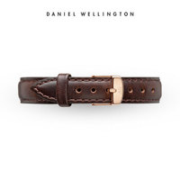 DanielWellington 丹尼尔惠灵顿 1051DW 原装表带13mm皮质金色针扣女款DW00200062（适用于26mm表盘系列）