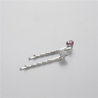 SWAROVSKI 施华洛世奇 5347838 HOOF 发夹套装 镀白金色 1cm*1cm